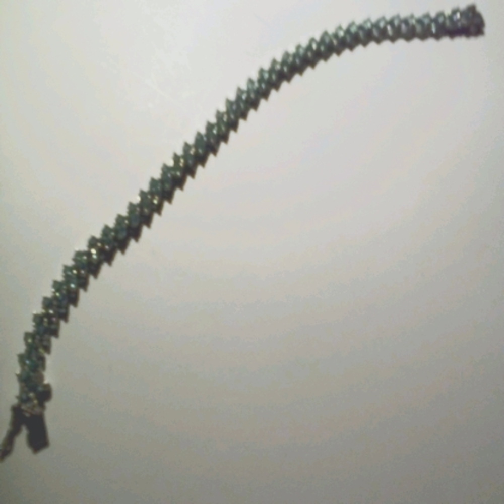 COPY - Tennis. Bracelet.blue topaz